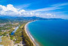 Dikelilingi Tebing Hijau dan Sunset Memukau, Ini Pantai Cantik di Sumbar