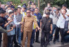 Wagub Cik Ujang Minta Perusahaan Batubara Bertanggungjawab Perbaiki Jembatan Muara Lawai yang Roboh