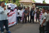 Warga Desa Tanjung Terang Geruduk PN  Muara Enim