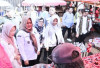 Wabup Monitoring Pasar dan Buka OPM di Kecamatan Gelumbang