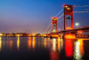 Pesona Malam Palembang Kian Memikat, Jembatan Ampera dan Sungai Musi Jadi Daya Tarik Utama