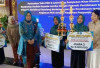 TP PKK Desa Sukarami Kecamatan Sungai Rotan Juara 3 Lomba Jingle PAAREDI Tingkat Kabupaten Muara Enim