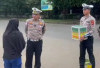 Satlantas Muara Enim Gelar Jumat Peduli Polisi Lalu Lintas