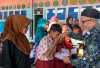 75 Pelajar  Terima Bantuan Pendidikan LazisMu Muara Enim